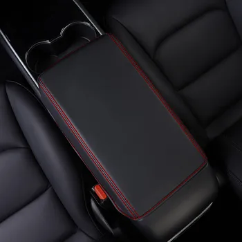 

Car Armrest Box Protective Cover For Tesla Model 3 2018 2019 2020 Central control armrest cover Car interior accessories Holster