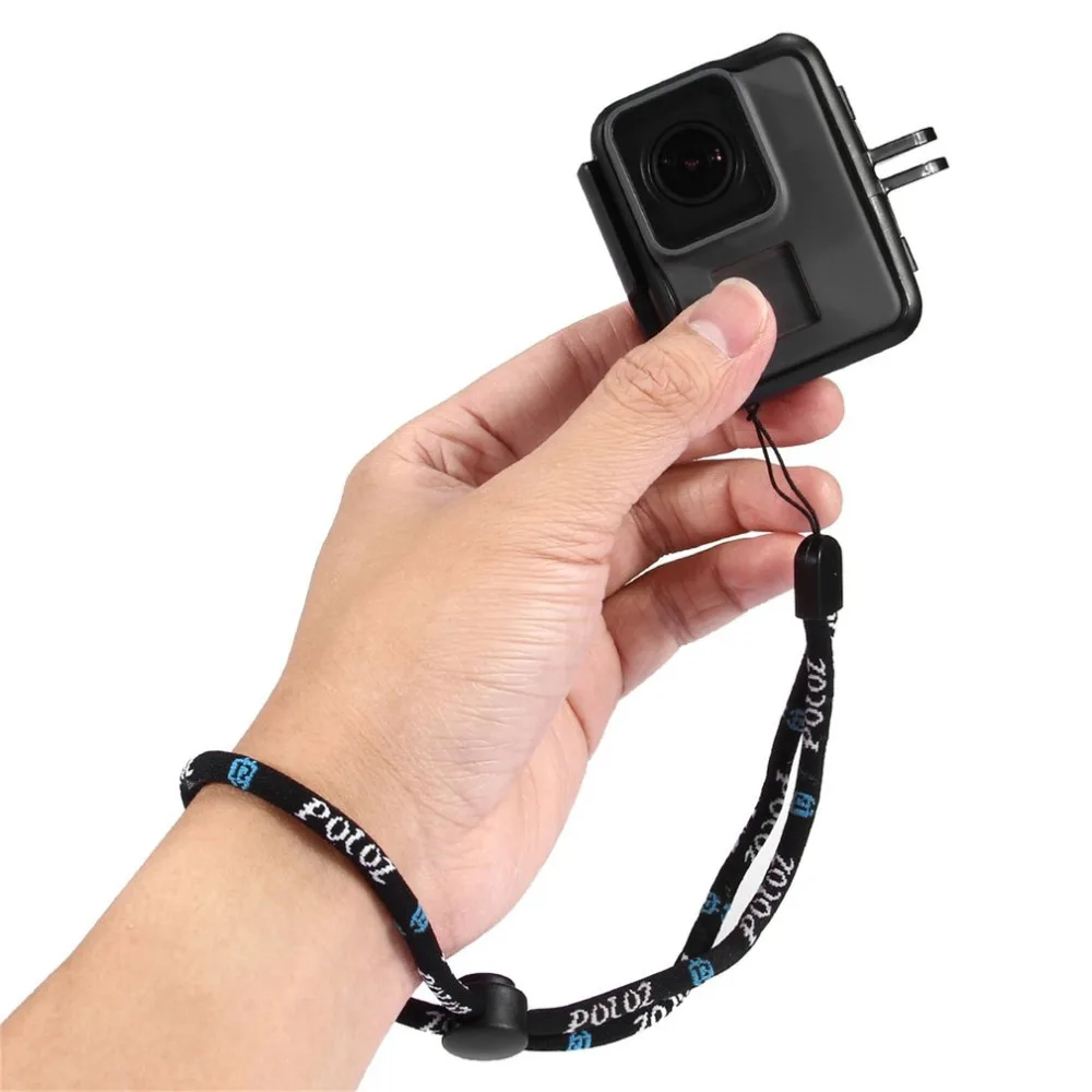 PULUZ Регулируемая Экшн-камера ручной ремешок прочный нейлоновый пластиковый ручной ремень для камеры GoPro HERO4/3+ Canon Nikon sony