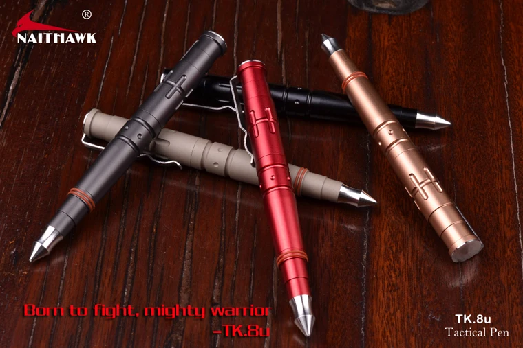 

NAITHAWK Tactical Pen TK.8u Aluminum SCHMIDT refill Defense Pen Desense tools for Tactical Defense Outdoor Daily use and Gift