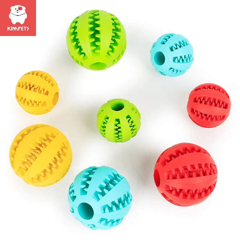 KIMPETS резиновая игрушка для собак мяч забавный интерактивный эластичный шарик