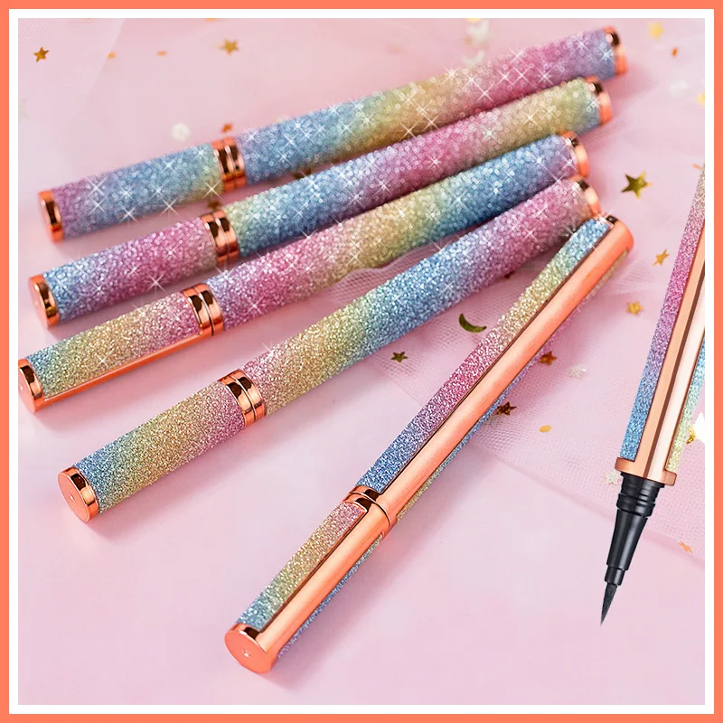 

Star make up eyeliner waterproof and does not smudge waterproof makeup anti-sweat eyeliner is not easy to fade for beginners