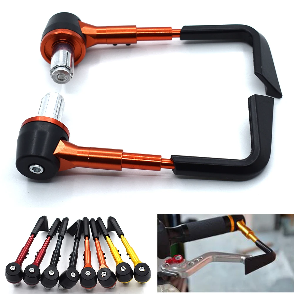 Universal 1 Pair 7/8&quot 22mm Motorcycle Brake Clutch Lever Guard Protectors for yamaha YZ250F Anniv YZ450F XT250 XT225 XT600 | Автомобили