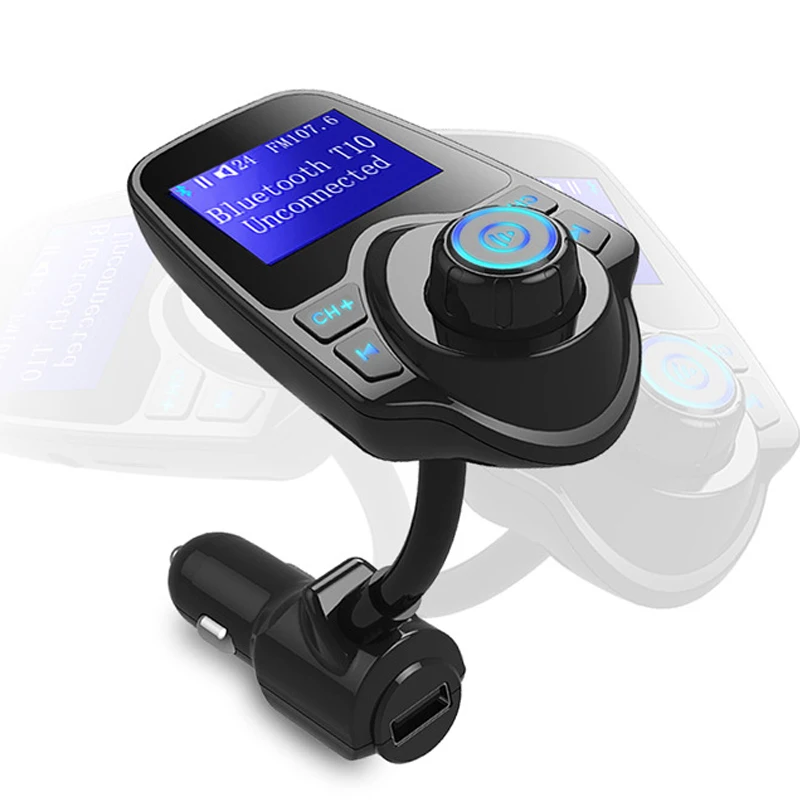 Автомобильный комплект беспроводной Bluetooth fm-передатчик USB зарядное устройство MP3-плеер Радио адаптер S55