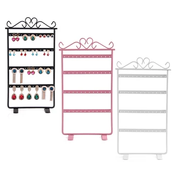 

48-Hole Metal Earrings Ear Studs Display Stand Holder Rack