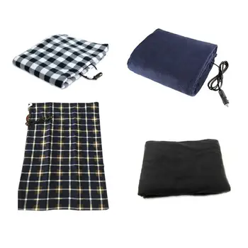 

2020 New 1pc 110*150cm 12V Car Heating Blanket Lattice Energy Saving Warm Car Heating