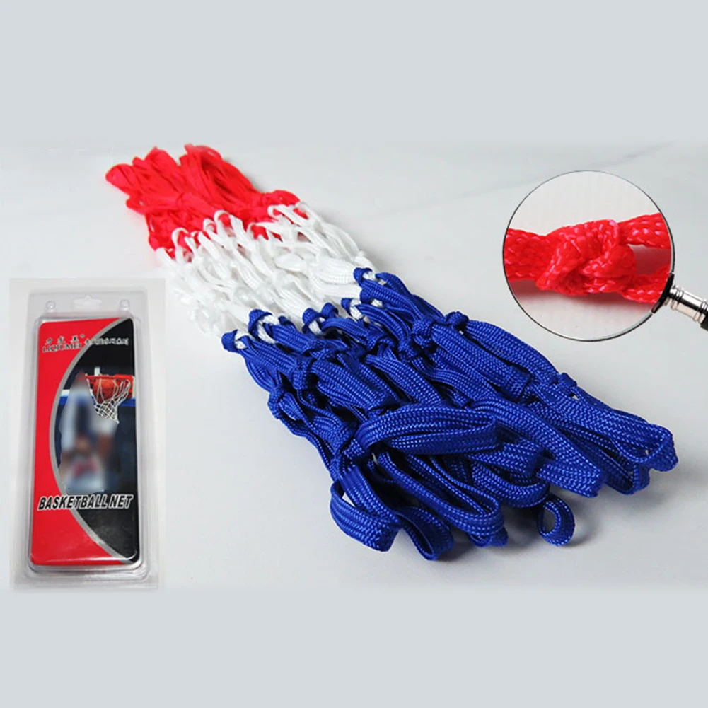 2PCS Outdoor 12 Loop Training Games Overstriking Hoop Durable Indoor Heavy Duty Sports Standard Basketball Net | Спорт и развлечения