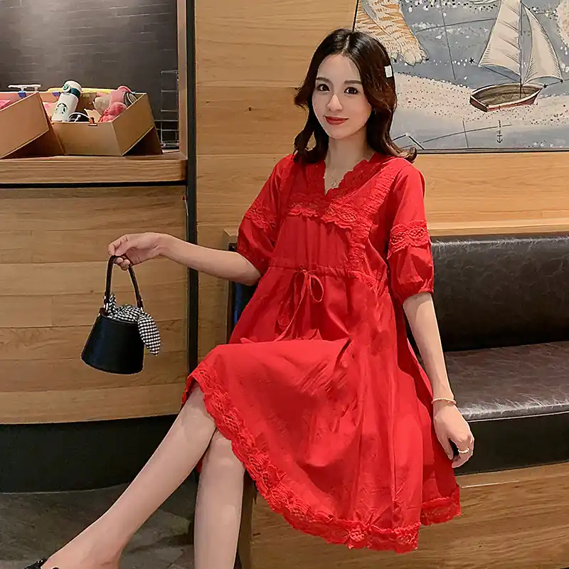 western maternity dress