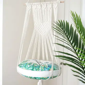 

Pet Cats Hammock Bohemian Style Hammock Tapestry Design Swing Adorable Sleeping Basket Durable Cotton Hammock For Pet Cat