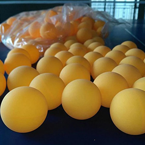 50 шт. 40 мм тренировочные мячи для настольного тенниса, мячи для пинг-понга, yerow/белый случайный