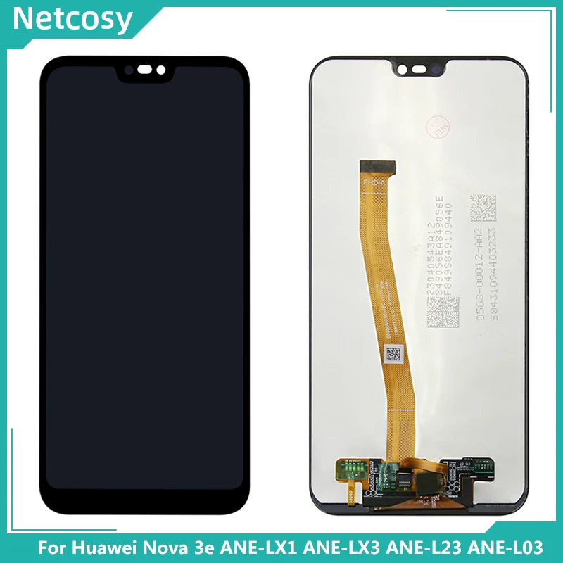 Для huawei Nova 3 ЖК-дисплей с сенсорным экраном PAR LX1 LX9 Nova 3i lcd INE LX2 L21 Nova 3e дисплей ANE LX3 L23 сборная экран