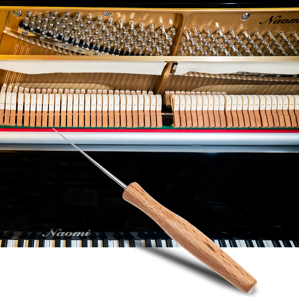 1Pc Professional Piano Tuning Tool Repair Jujube Wood Awl Adjust Maintenance