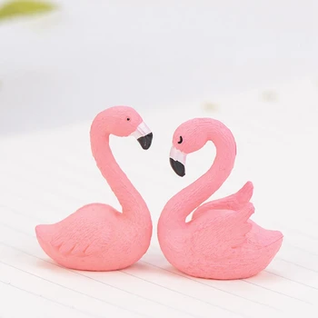 

Micro Landscape Moss Flamingo Resin Crafts Fish Tank Aquarium Decoration Accessories Cake Decoration Ornament