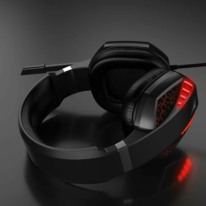 3 5mm Headphone Pro Gamer Noise Cancelling Mic Gaming Headset 1 2m Cable Stereo Bass Surround Earphone For PS4 Xbox One PC