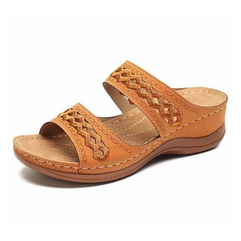sandals women Summer Women Shoes Wedges Sandals Platform Casual Roman Women's Sandals Beach Shoes Soft Female Woman