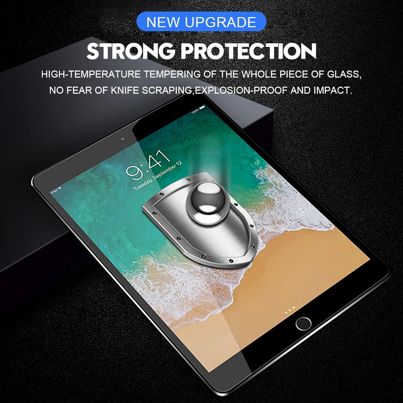 9H экран для iPad Air 1 2 mini 1 2 3 4 протектор для iPad Pro 11 10,5 9,7 защитное закаленное стекло Защита от царапин
