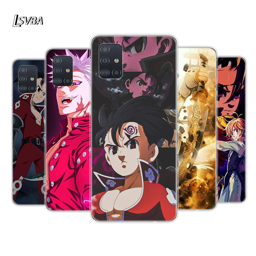 Nanatsu No Taizai For Samsung Galaxy A01 A11 A12 A22 A21S A31 A41 A42 A51 A71 A32 A52 A72 A02S Soft Phone Case | Мобильные телефоны