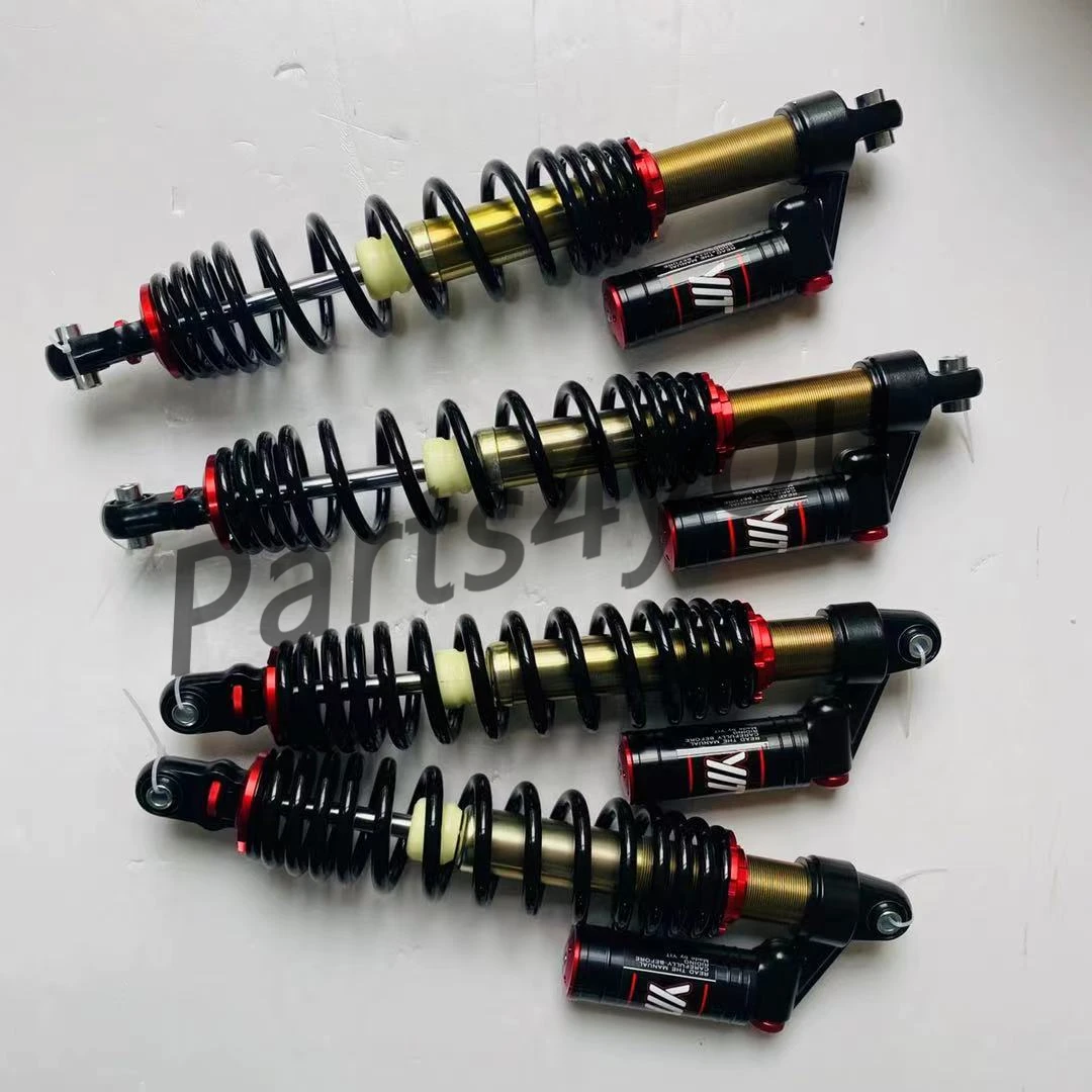 4PCS Black YIT Shock Absorber Kit for CFmoto CForce 800XC 850 CF800AU-2A 1000 Overland CF1000AU X10 ATV 9AWA-051600 9AWA-061600