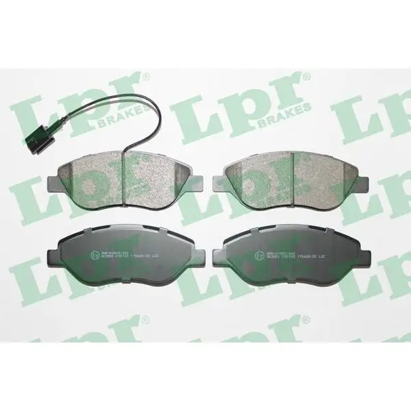 Колодки тормозные ALFA ROMEO MITO 08-/FIAT BRAVO 07-/STILO 01-08
