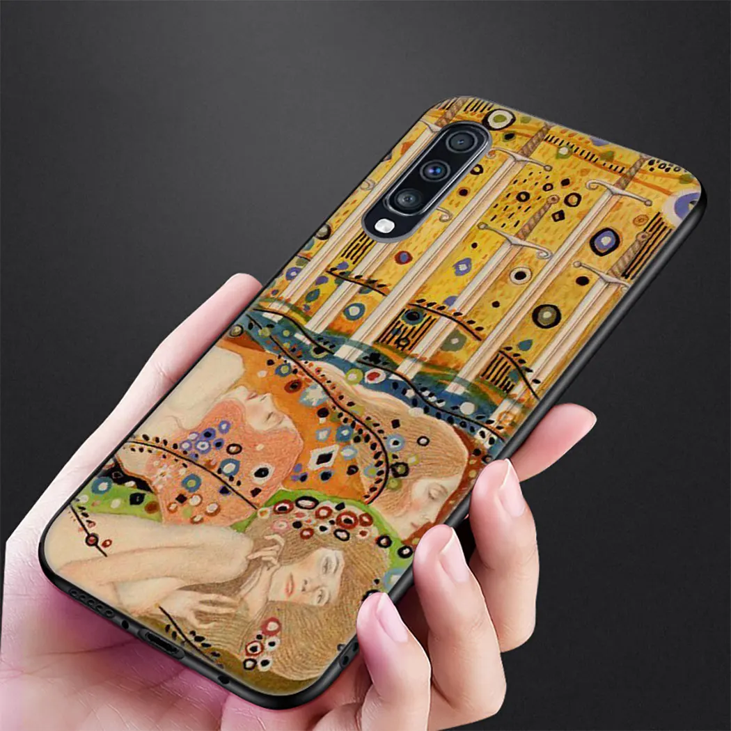 2 Поцелуй Густава Климта арт Мягкий силиконовый чехол для samsung Galaxy A70 A60 A50 A40 A30 A20 A10 M40 M30 M20 M10 крышка - Цвет: 2