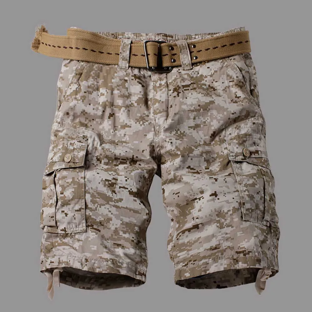Desert Ditital Camouflage Shorts Man Military Style Army Shorts Casual Beach Shorts Summer Men