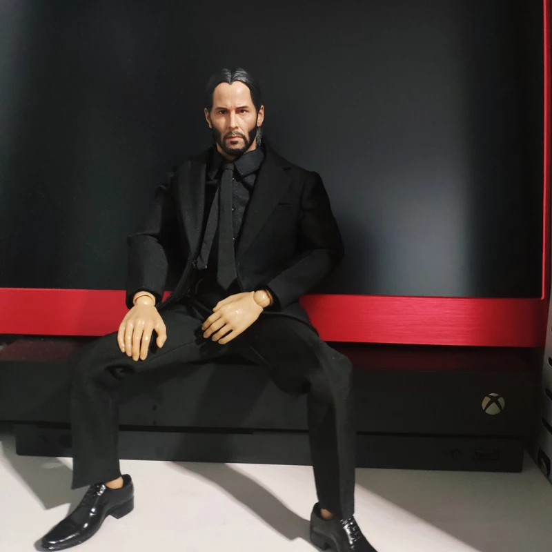 1 6 Scale Keanu Reeves Male Head Sculpt Toy The Killer John Wick Head For 12 Ht Body Action Figures Aliexpress