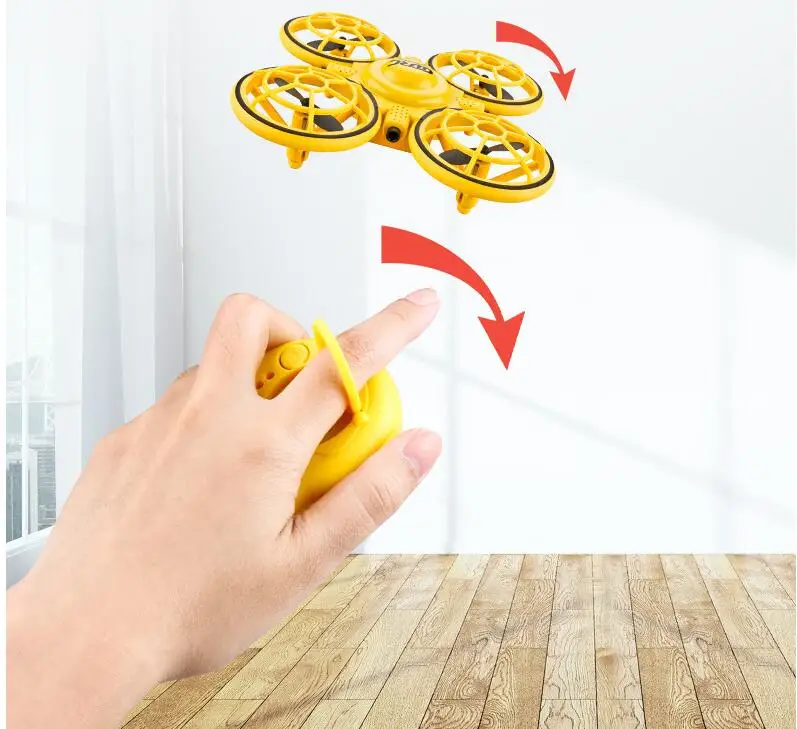 12 см, умный, воздушный, датчик, Hi-N-Bye, Квадрокоптер, дроны, четыре ...