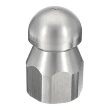 Нержавеющая сталь 1/2F Канализационное чистящее средство для слива трубопровод Jetter вращающийся пульверизатор 5 струйный Чистка канализации