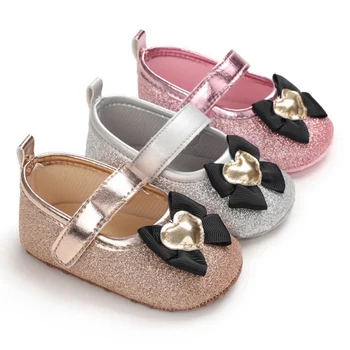 

1Baby Shoes Toddler Infant First walkers Girl Shoes Soft Sole Cute Single Shoes For Newborn Prewalker