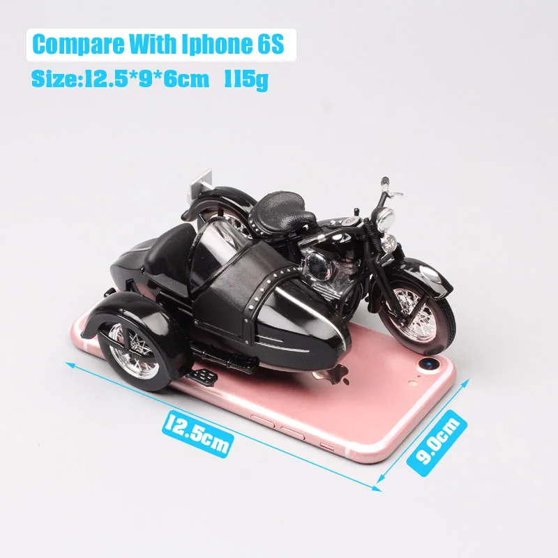 1:18 maisto классика Винтаж 1948 FL Panhead sidecar велосипед литье под давлением три колеса масштаб мотоцикл автомобиль игрушка Миниатюрная модель дети