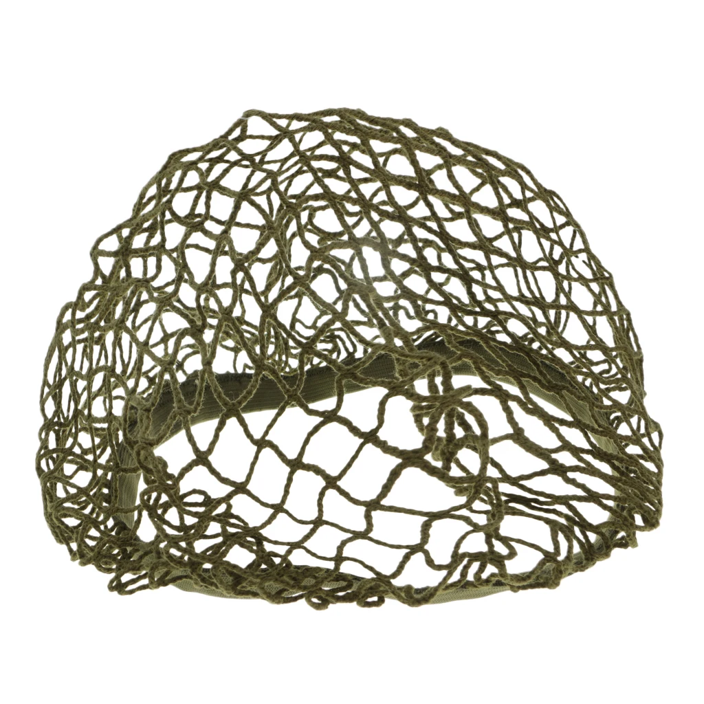Pack of 1 Green Helmet Camouflage Net Cover for M1 M35 M88 MK1 MK2 GK80 Lightweight and Portable