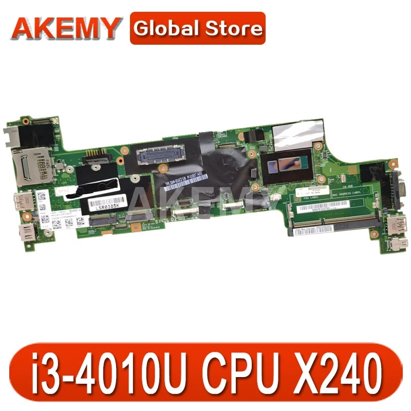 SAMXINNO For Lenovo ThinkPad X240 Laotop Mainboard VIUX1 NM-A091 Motherboard with i3-4010U CPU | Компьютеры и офис