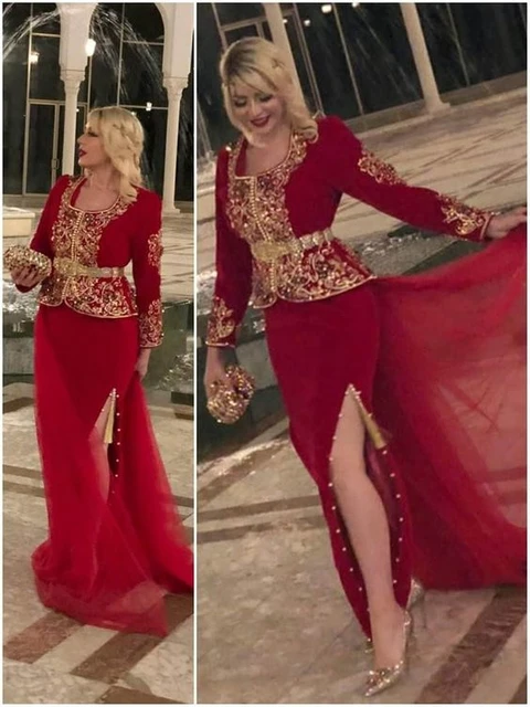 Robe soirée princesse rouge - Alger Algeria