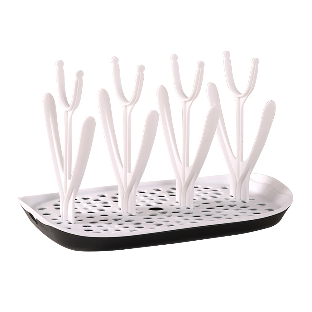 Home Desktop Kitchen Supplies Durable Storage Drain Drying Stand Rack Multifunctional Milk Bottle Nipple | Мать и ребенок