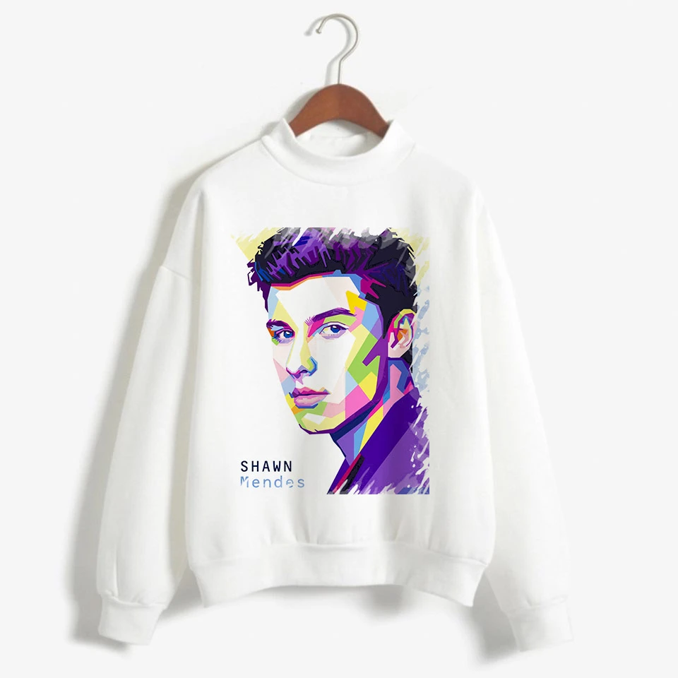 Мужская толстовка с длинным рукавом Shawn Mendes осенняя принтом в стиле хип хоп