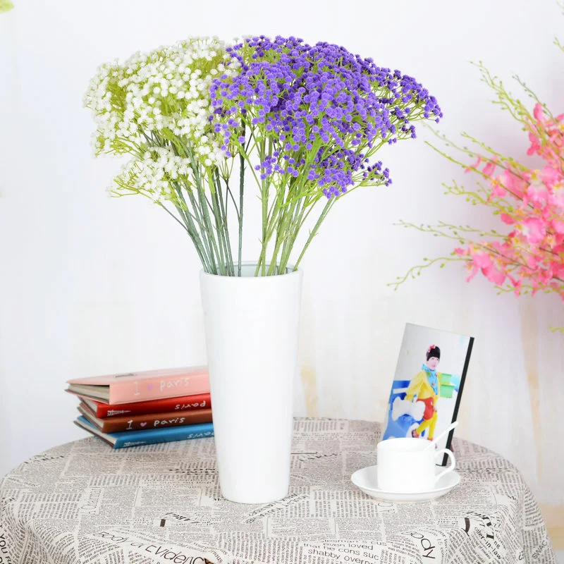 1 шт. белые детские дышащие цветы Искусственные Поддельные Gypsophila DIY Цветочные