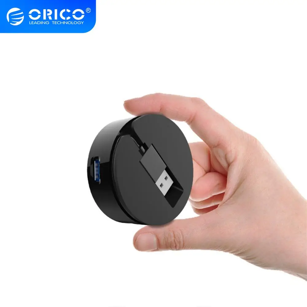 ORICO Супер Скоростной 4 портовый USB 3 0 концентратор сплиттер OTG адаптер с питанием