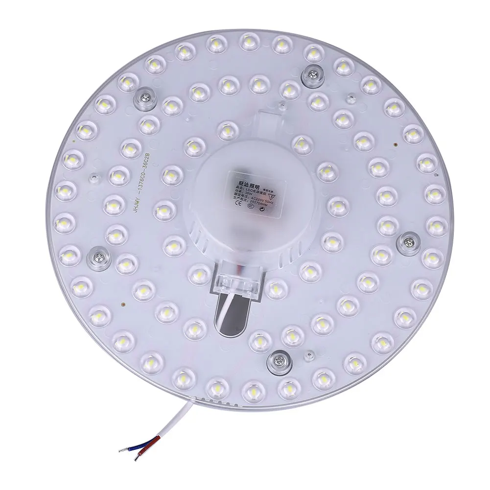 Заменить 72LED 36 Вт NAS круглый Панель свет бусины энергосберегающие 2835SMD Лампа 220V