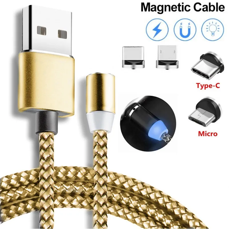 Магнитный USB кабель для быстрой зарядки Samsung Galaxy M10s M20 M30 M30s M40 A40 A40s A50 A50s A51 A60 A70 A70s A71