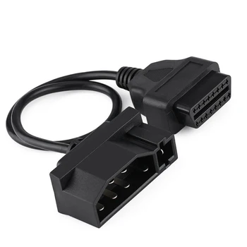 

For Ford Female Interface Diagnostic Cable Cable 7 Pin to 16 Pin OBD2 Equipment