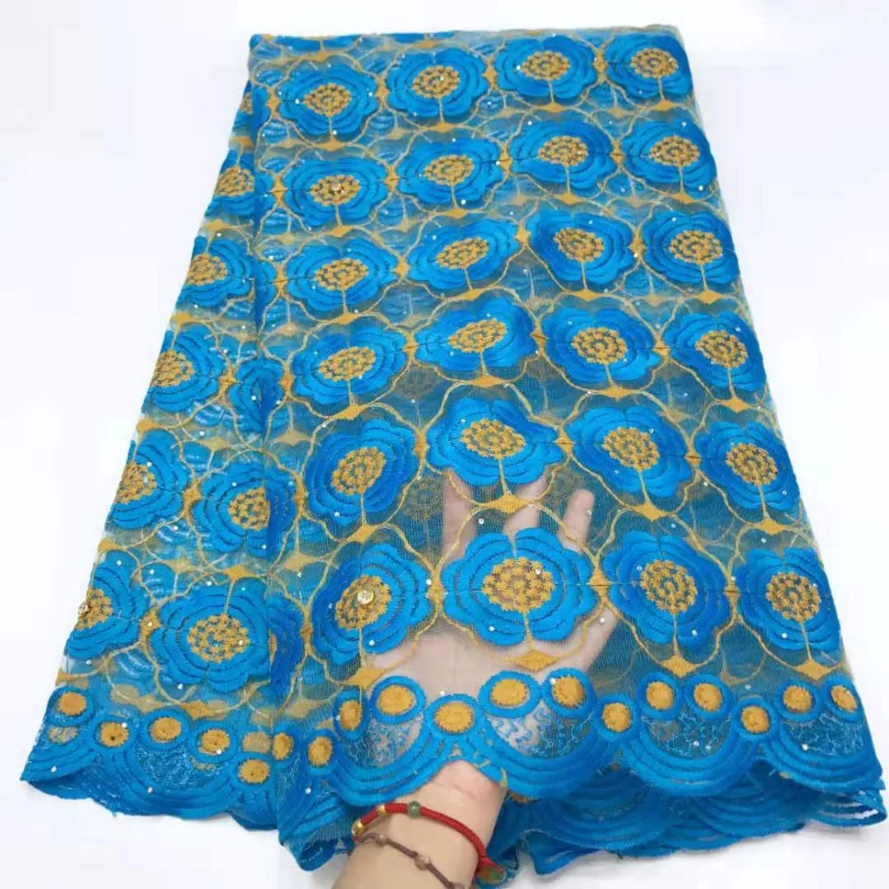 2019 African water soluble  Laces Fabrics Nigerian 3D Cord Lace French Cord Lace  High-quality  African French Net Lace Fabric (10)