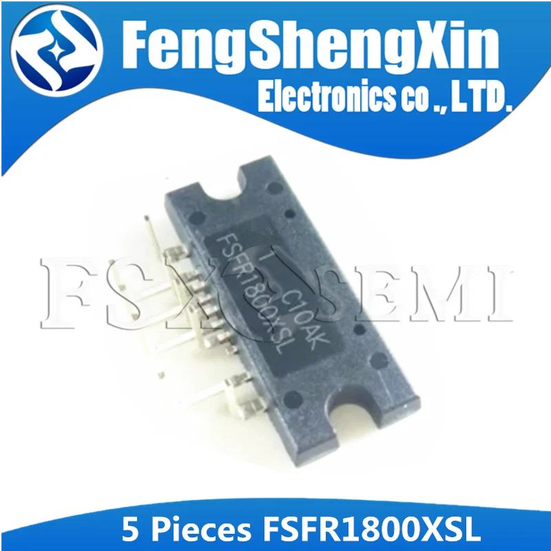 

5pcs FSFR1800XSL SIP-9 FSFR1800XCL ZIP-9 FSFR1800 Power Switc