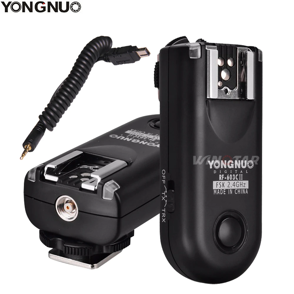 YONGNUO RF 603 II N3 Radio Wireless Remote Flash Trigger for Nikon