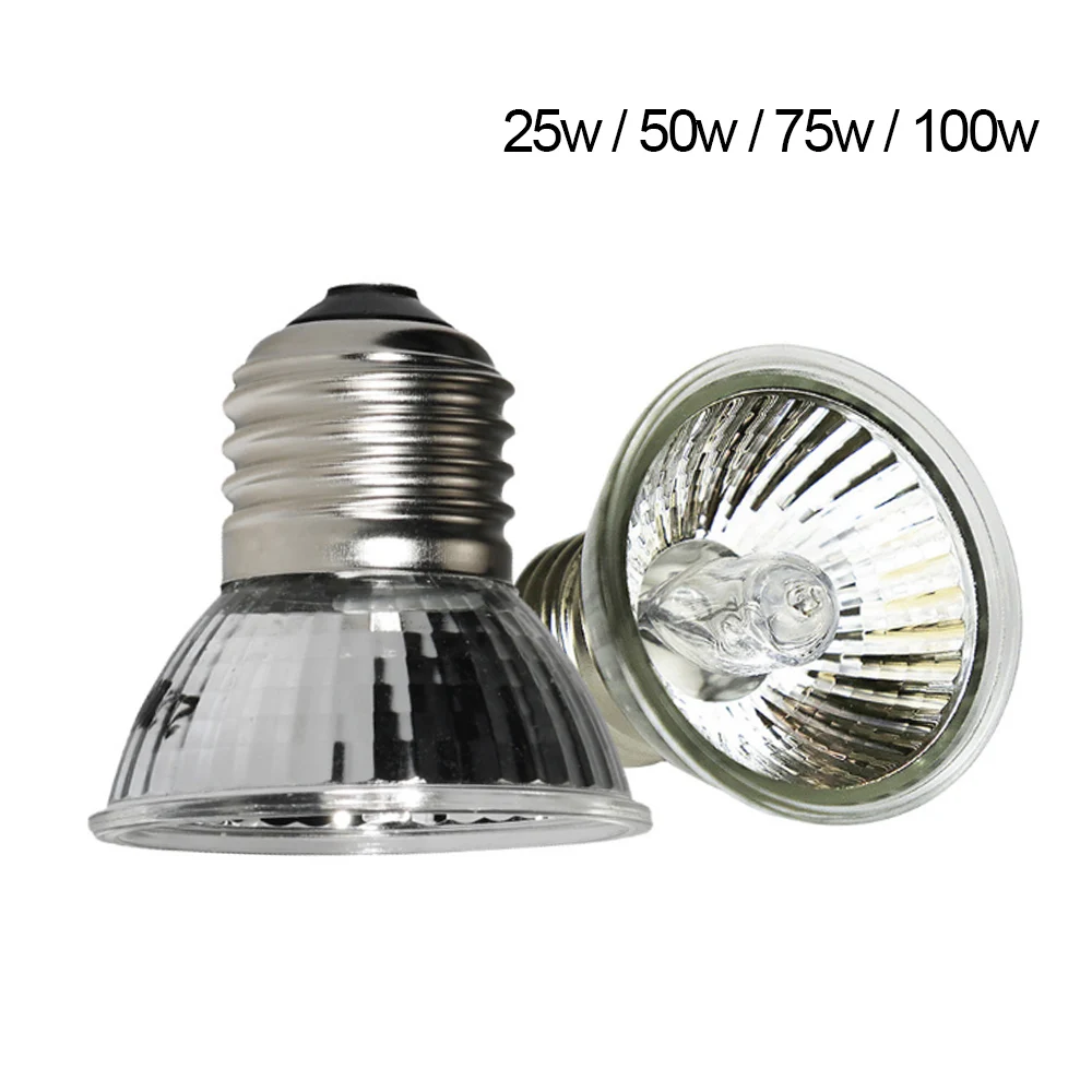 Full Spectrum UVAUVB Heating Lamp Reptile Tortoise E27 Thermal Insulation Calcium Lizard Frog Solar Halogen Light reptile heating lamp,reptile light bulb,reptile lamp bulb