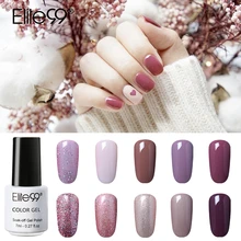 Elite99 7 мл замачиваемый эмалированный Гель-лак УФ светодиодный Гель-лак для ногтей лак долговечный дизайн ногтей маникюрный гель для ногтей Varinshes
