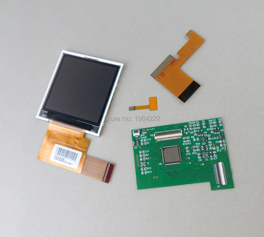 Комплект для модификации ЖК экрана Nintend GBC GBP NGPC сменный дисплей с светильник кой
