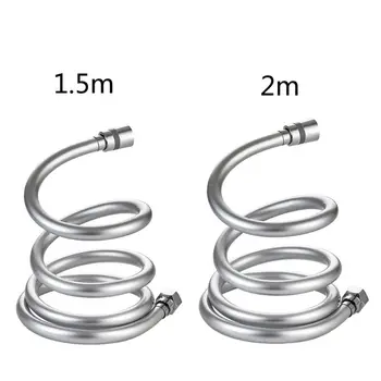 

1.5/2m PVC Smooth Shower Hose High Pressure Thickening Handheld Head Flexible Anti Winding For Bath Parts Accessories