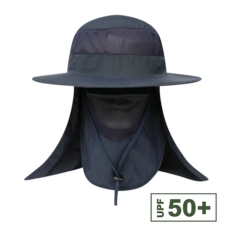 flap cap outdoor sun neck shade hat