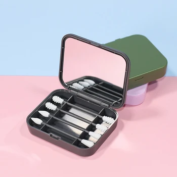 

Reusable Cotton Swab Ear Cleaning Cosmetic Silicone Buds Swabs Sticks Double-headed Recycling For Cleaning Makeup Remove Dirt