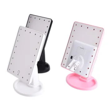 

Professional Makeup Mirrors With Adjustable 22LED Light Touch Screen Mirrors Cosmetic Illuminated Beauty Makeup tool