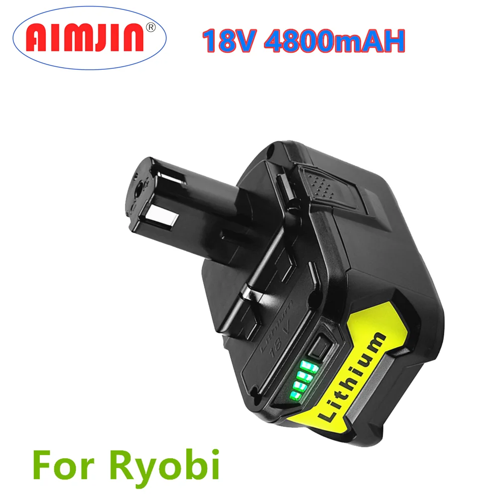 Dual Battery Charger For RYOBI One+Plus High Capacity 18 Volt Lithium-Ion  P108